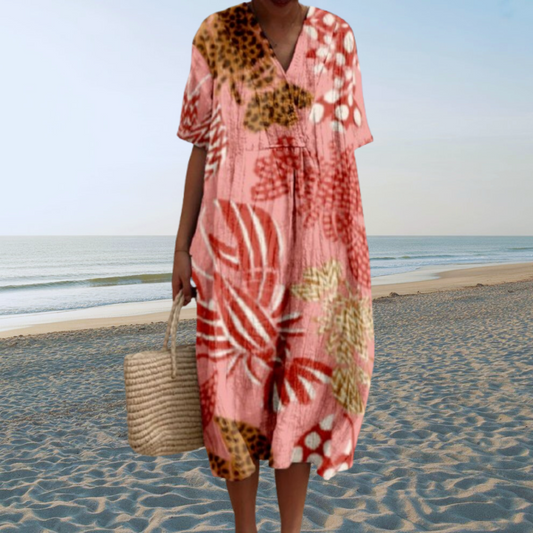 Vestido Ultraligero Estampado