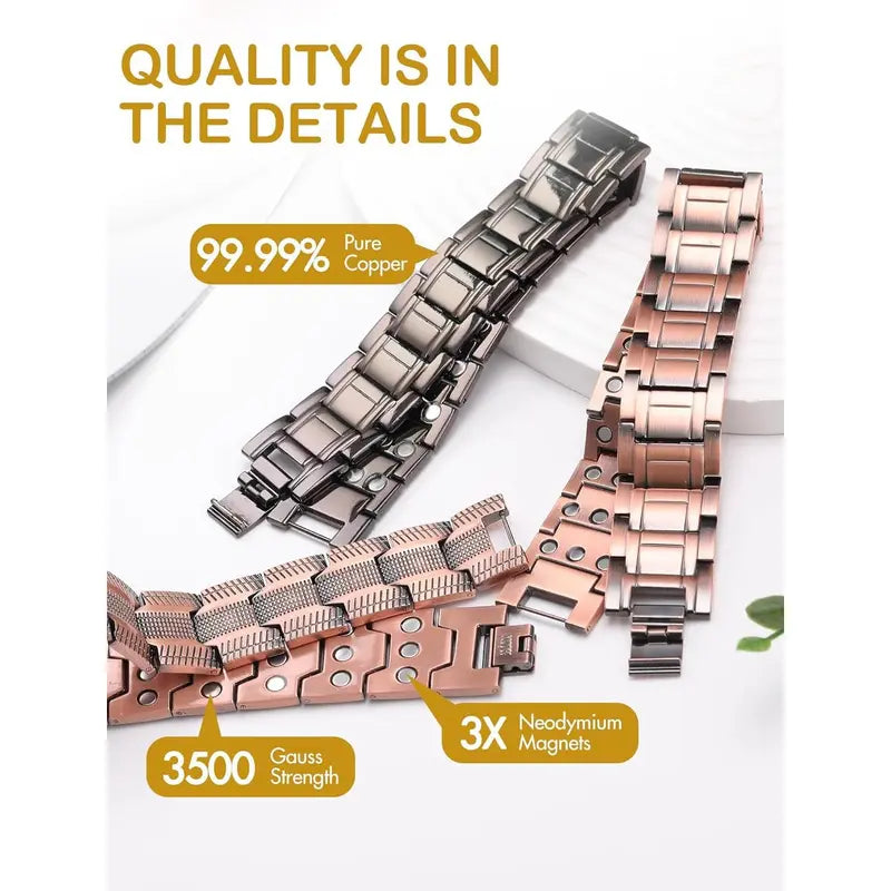 Men’s Copper Magnetic Bracelet