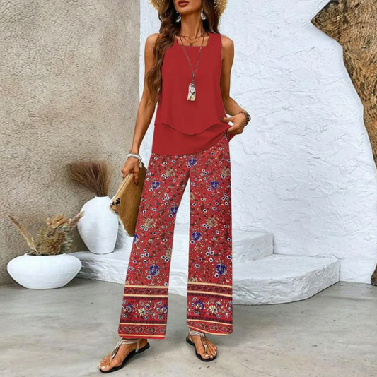 Set Elegante Ligero Para Verano