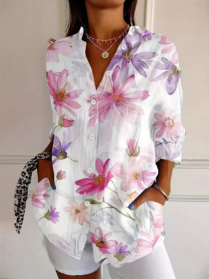 Blusa-Colorida Versátil