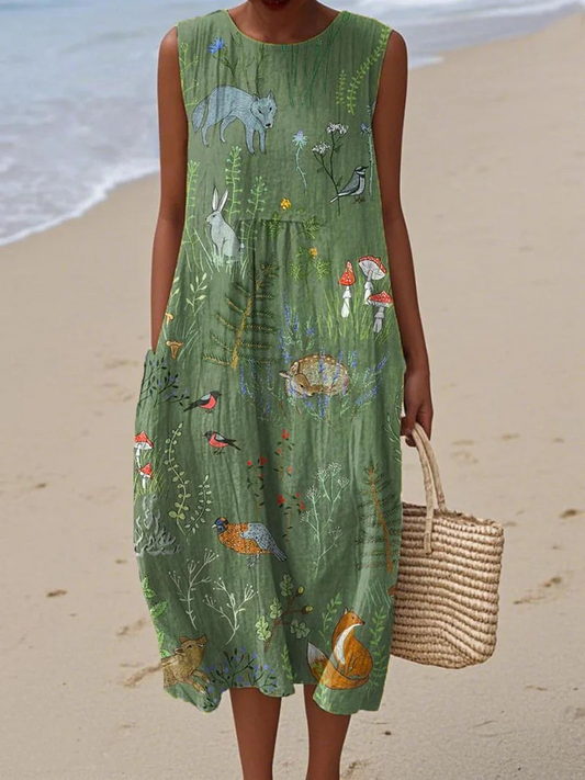 Vestido Estival Antipliegues
