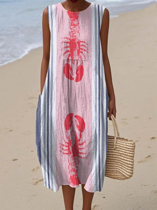 Vestido Artístico Sin-Arrugas