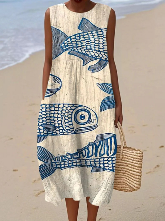 Vestido Verano Sin-Arrugas