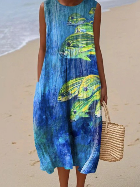 Vestido Verano Anti-Arrugas