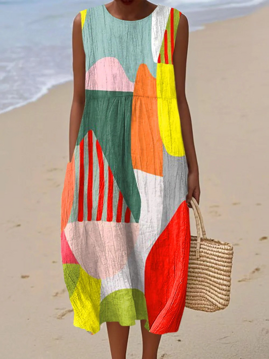 Vestido Verano Anti-Arrugas