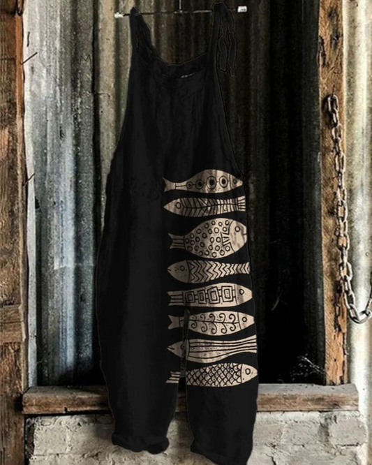 Mono Floral Vintage Anti-Arrugas