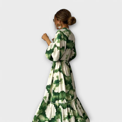 Vestido Maxi Caída-Fluida