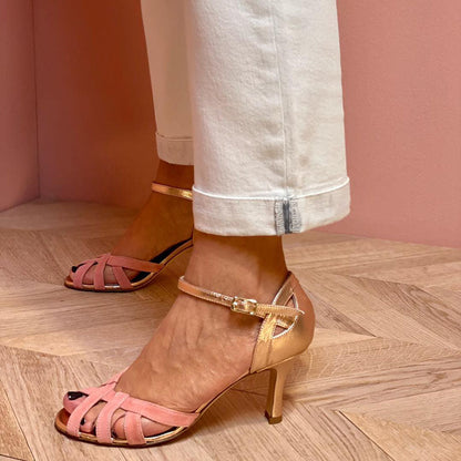Sandalias Tacón-Estable