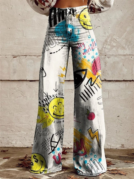 Pantalón Estilizador Pierna-Ancha