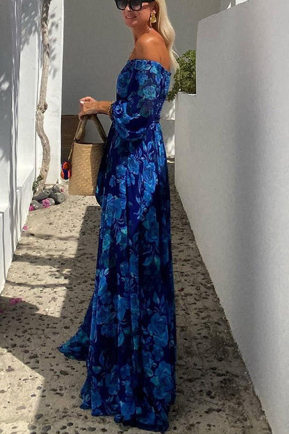 Vestido Largo Bardot Fresco