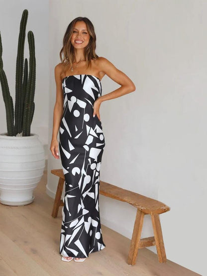 Vestido Largo Seda-Luxe
